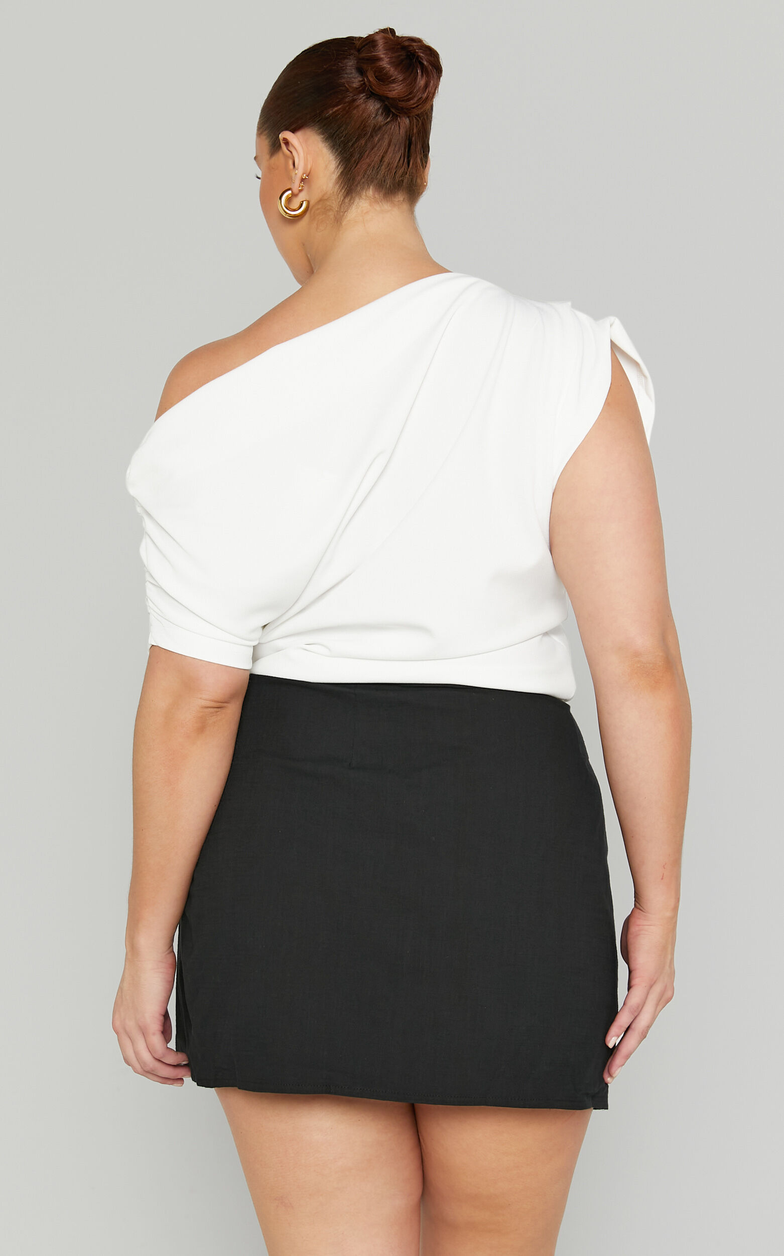Chevy Mini Skirt - Wrap Skirt in Black 14 Chevy Mini Skirt - Wrap Skirt in Black