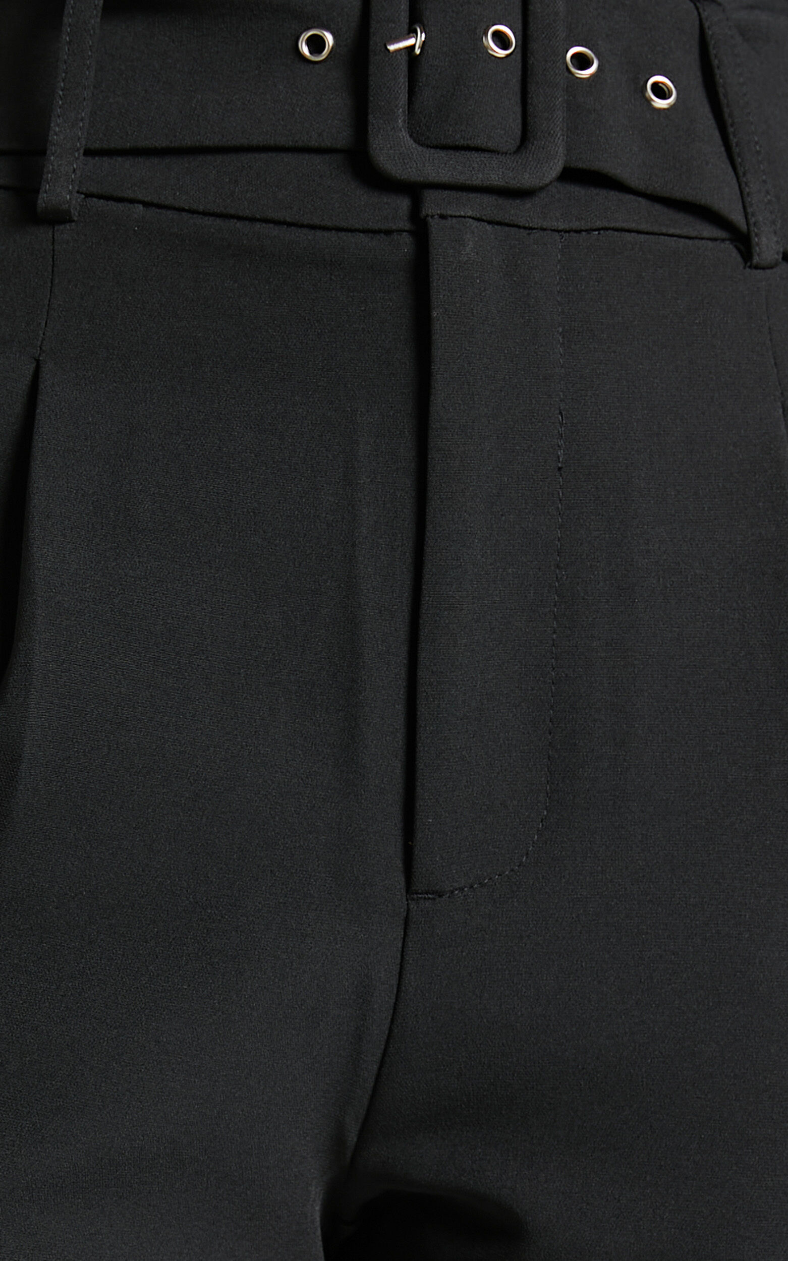 Milica Trousers - Belted High Waisted Trousers in Black 16 Milica Trousers - Belted High Waisted Trousers in Black