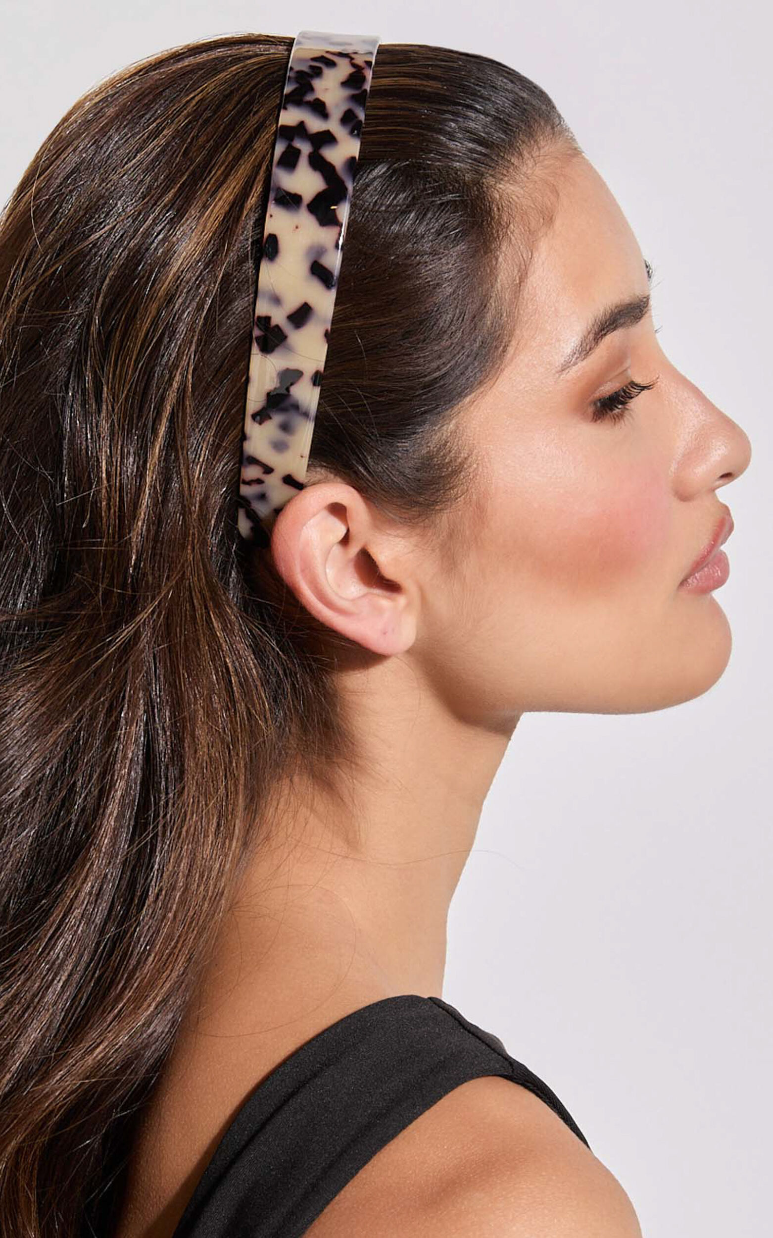 Raya Headband - Thick Printed Headband in Leopard Print 1 Raya Headband - Thick Printed Headband in Leopard Print