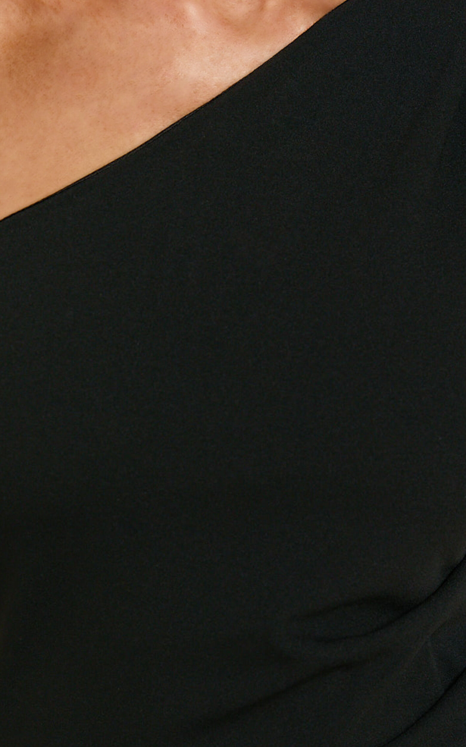 Criselda Maxi Dress - One Shoulder Maxi Dress in Black 14 Criselda Maxi Dress - One Shoulder Maxi Dress in Black