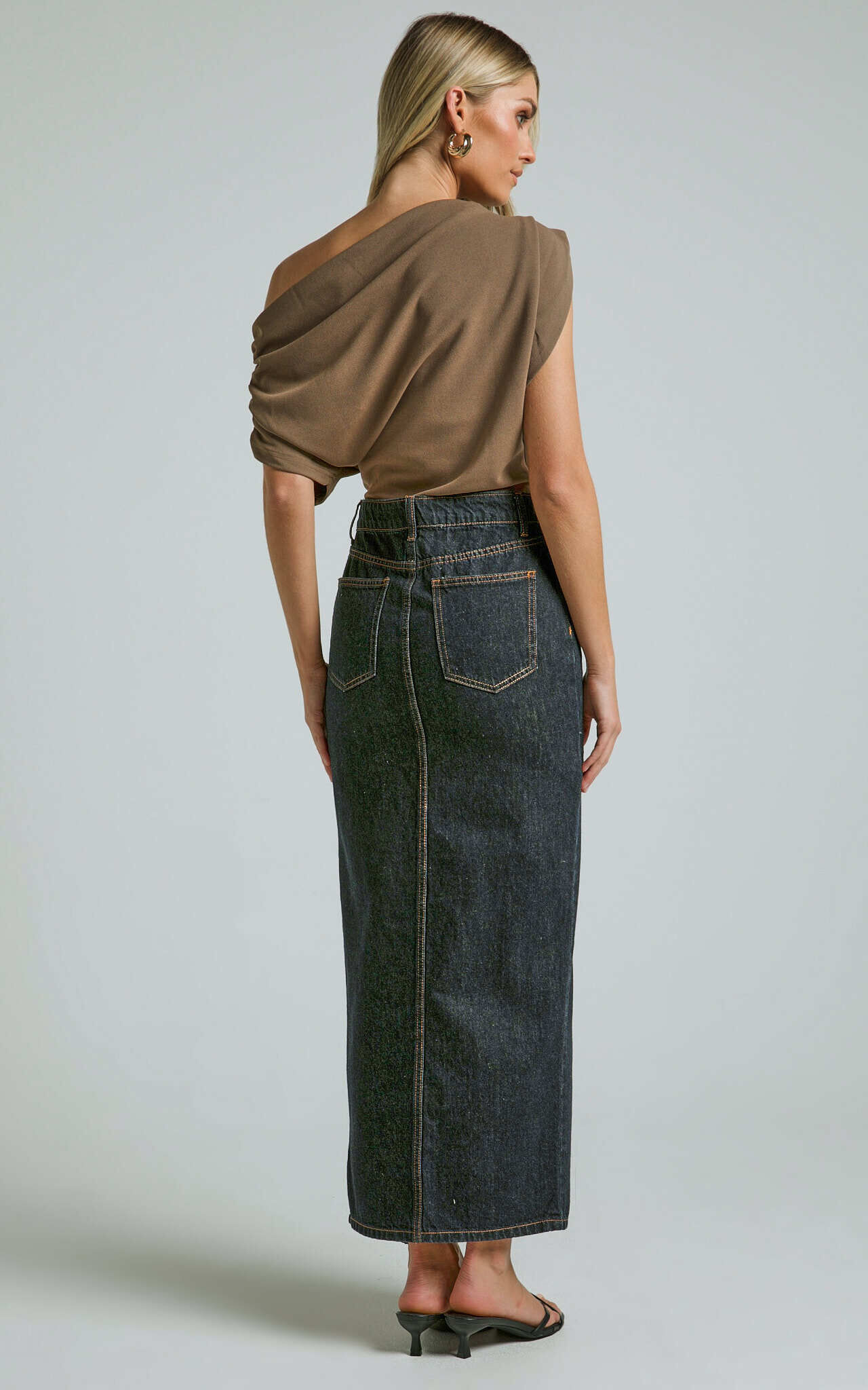 Nalfie Top - Asymmetrical Top in Mocha 15 Nalfie Top - Asymmetrical Top in Mocha
